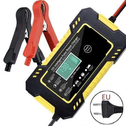 12V Digital Display Car Battery Charger Pulse Repair Fast Charging