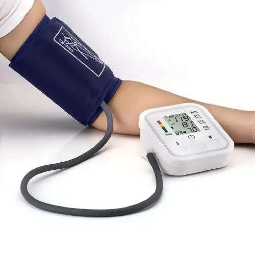 Upper arm sphygmomanometer home health blood pressure measuring instrument