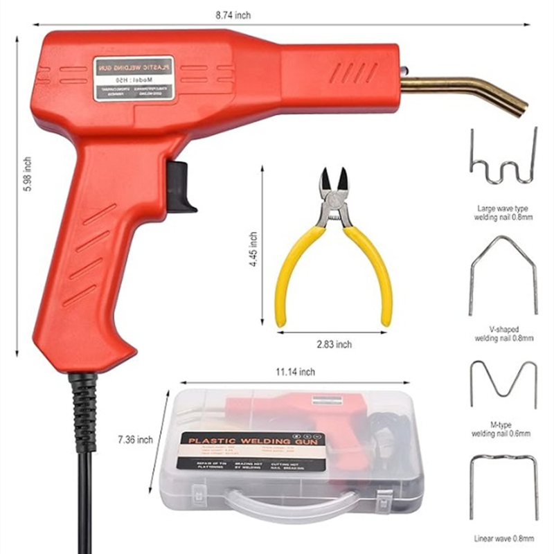 Professional welding gun set PVC repair machine car bumper repair tools
