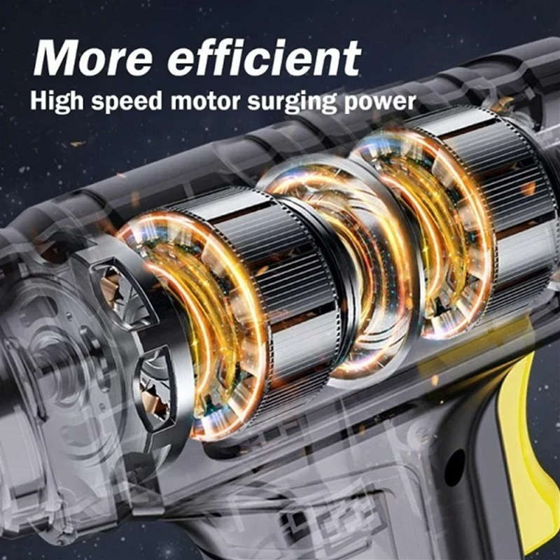 Car Tire Air Compressor Road Emergency Inflator with LED Light