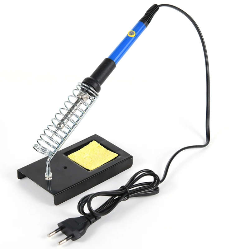 Electric soldering iron kit Desoldering pump Tweezers Multimeter Electrical appliance repair kit