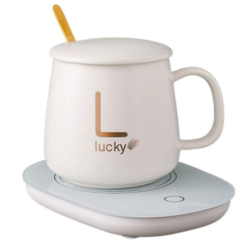 Temperature control cup with intelligent heating coaster coffee cup heater desk cup coffee heater