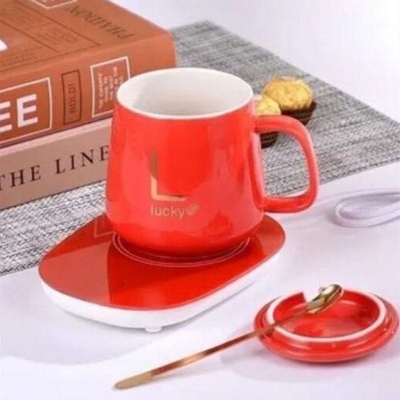 Temperature control cup with intelligent heating coaster coffee cup heater desk cup coffee heater