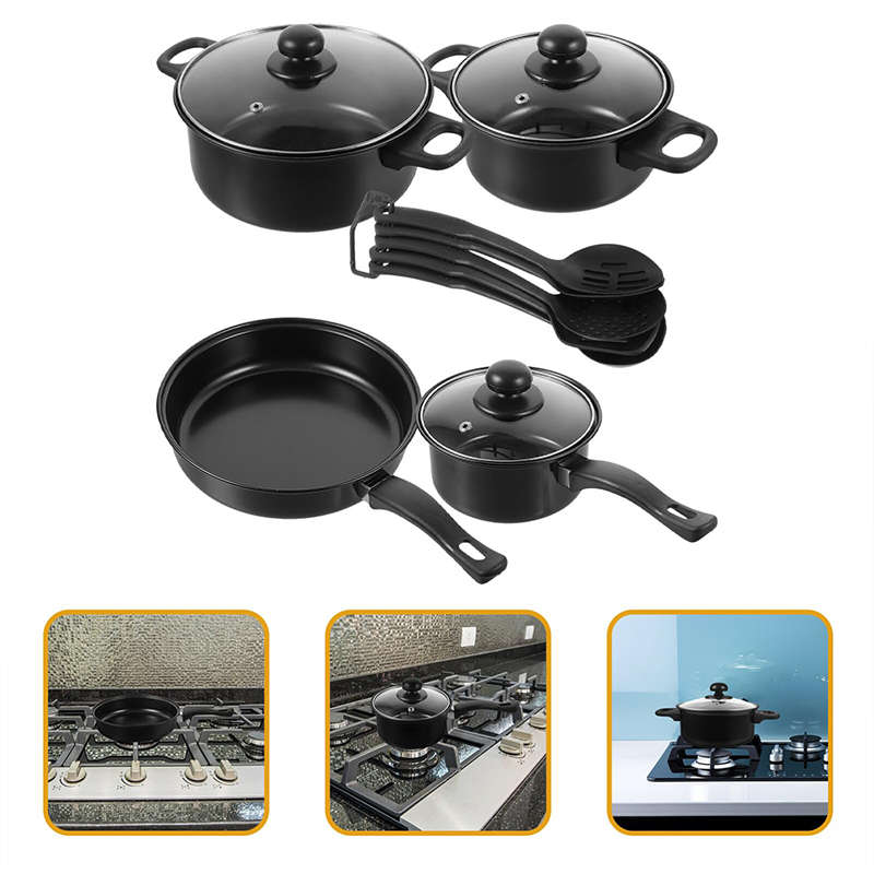 13-Piece Cookware Pots and Pans Set High Performance Non-Stick Cookware for Induction and Stovetops