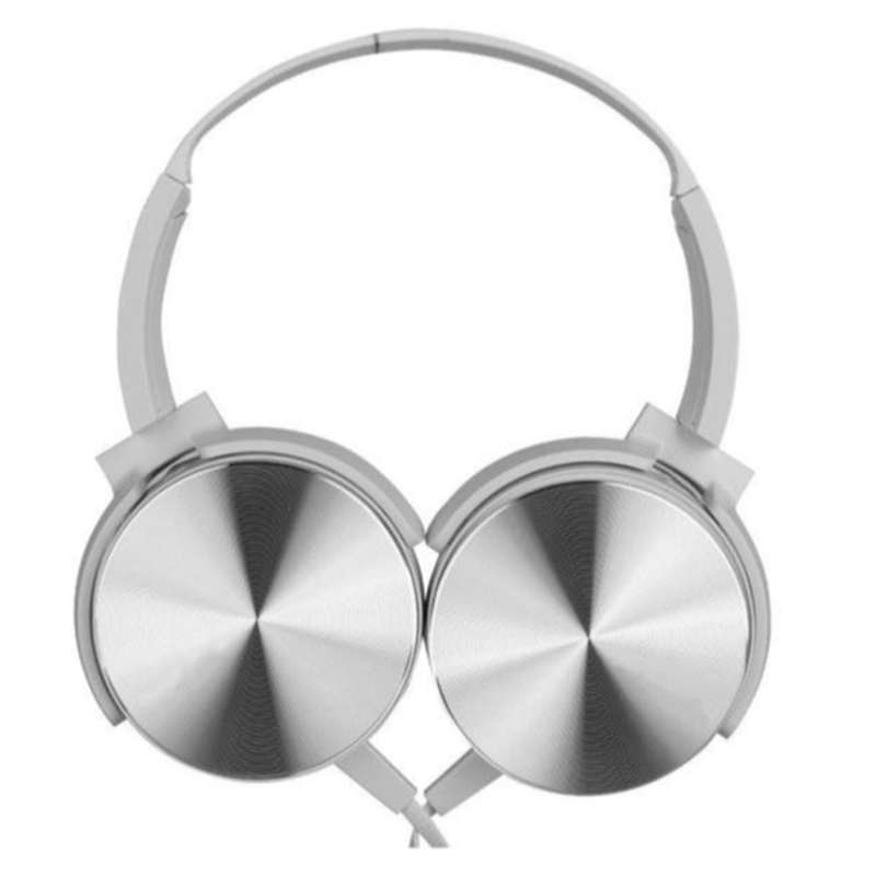 Extra bass wired headphones adjustable stereo headphones