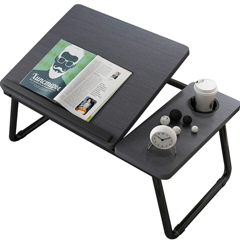 Adjustable laptop table horizontal desktop panel design office desk