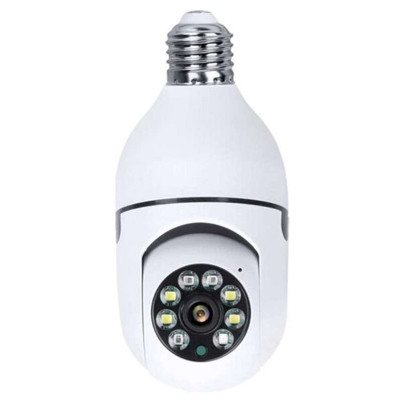 WiFi Bulb Camera E27 Home Security Camera Indoor 360 Degree PTZ Surveillance Camera