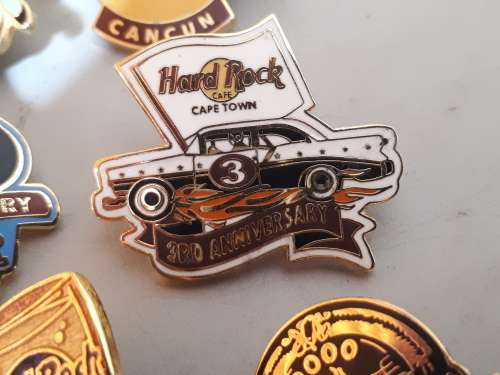 Hard Rock Cafe collectible pin badges 1990s onwards