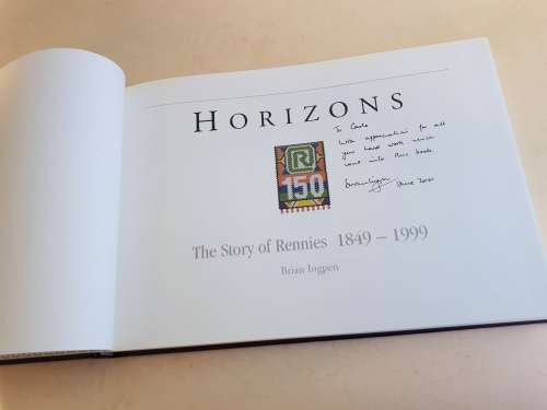 South African Shipping book Horizons the Story of Rennies Group with slip-case (signed) Rare