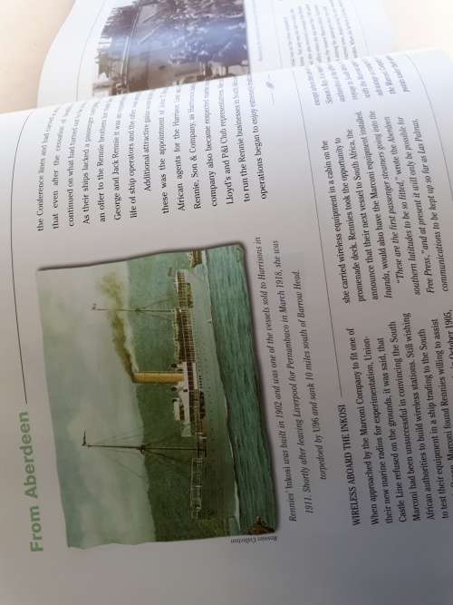 South African Shipping book Horizons the Story of Rennies Group with slip-case (signed) Rare
