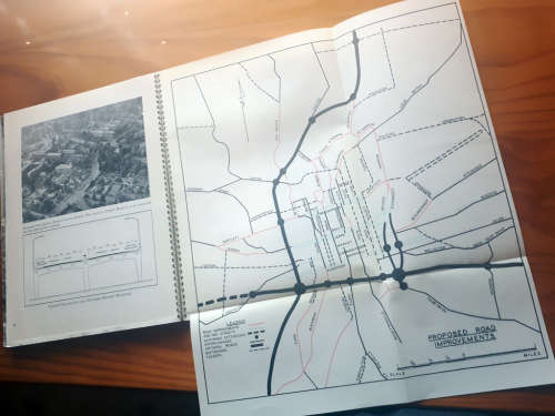 Johannesburg Traffic Plan book published in 1960 including 40th Anniversary of 1926 book