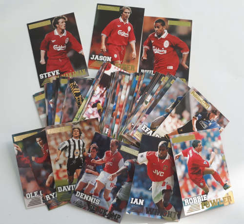 Merlin 1995 Premier League Collectors cards (111 cards in total) 90 mm x 65 mm