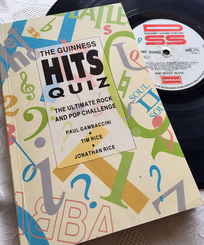 The Guinness Hits Quiz Paperback 232mm x 146mm (1990) Signed by Tim Rice (see photos)