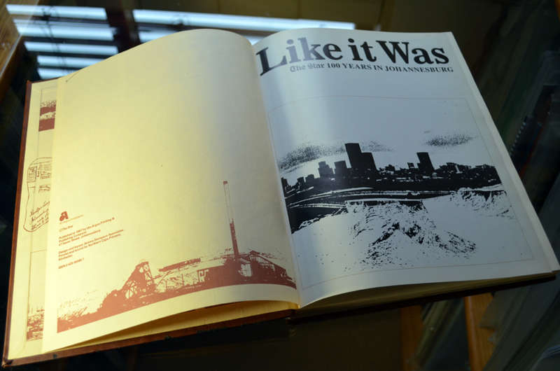 100 years in Johannesburg (The Star Like it was). Nicely bound coffee table book by Argus 1987