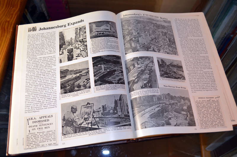 100 years in Johannesburg (The Star Like it was). Nicely bound coffee table book by Argus 1987