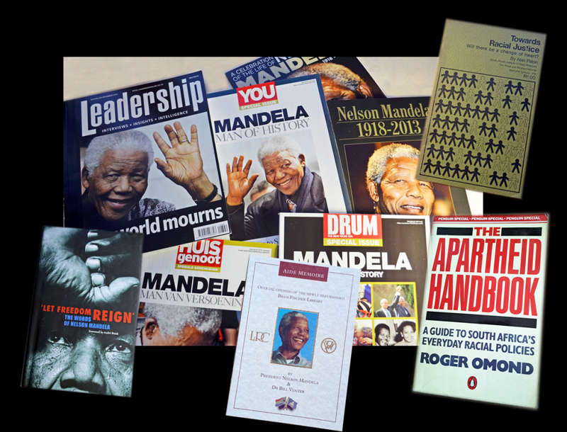 Nelson Mandela Historical Memorabilia  Anti-Apartheid Era `Free Nelson Mandela` campaign 40 items.