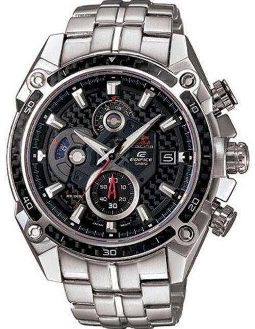 3 HOUR AUCTION ONLY!!Casio Edifice Limited Edition Red Bull Racing Watch EFE-504RBSP-1AV