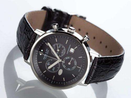 **CLASSIC STYLE**Brand New Haas & Cie Vitesse Chronograph**Premium Swiss Quality**