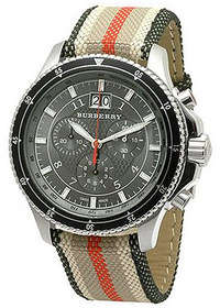 Clearance!!Burberry Endurance Chronograph W/ Box Papers etc**R7800**