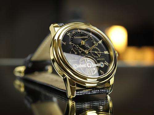 *HIGH CLASS WATCH**Calvaneo 1583**AFFORDABLE LUXURY** Evidence Black