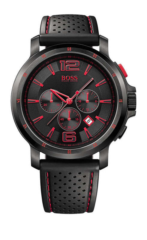 **Brand New Hugo Boss Chronograph  W/ Box Papers**