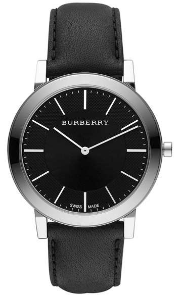 **Burberry Mens Heritage watch W/ Box Papers etc*