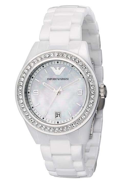 **STUNNING**Ladies Emporio Armani Ceramic watch with Crystal Elements**R5499**