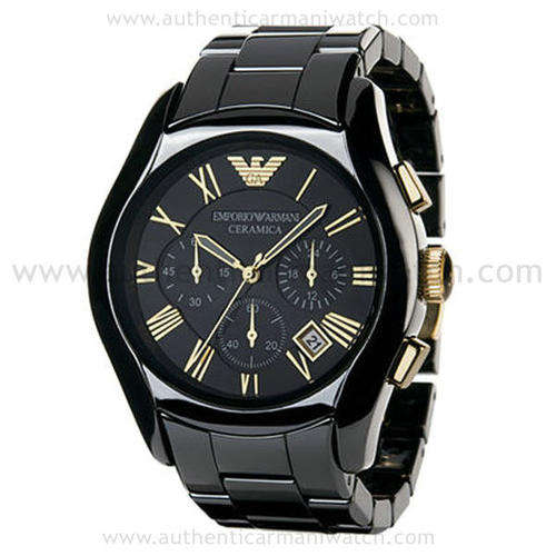 **Brand New**Emporio Armani Mens Ceramic Chronograph**