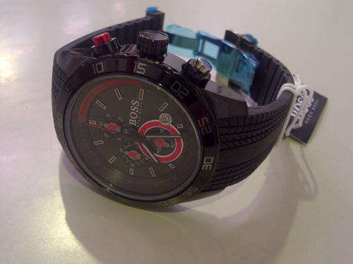 **BRAND NEW*HUGO BOSS Motorsport Edition Chronograph watch  W/ Box Papers*R6299*