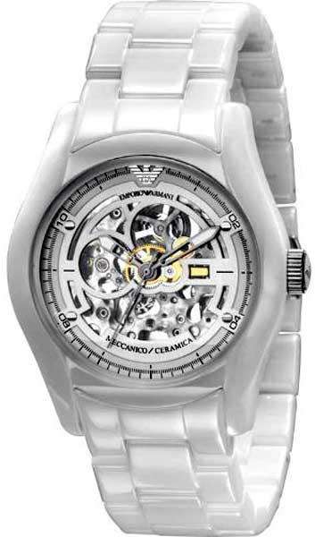 **Brand New**Emporio Armani Mens Ceramic Mechanico watch**R5999**