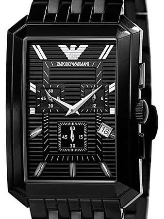 **NEW ARRIVAL**Emporio Armani Black Ionic Chrono**R5499**