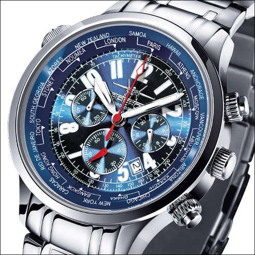 NEW IN SA**Firefox WorldTimer Stainless Steel Chrono!!**AWESOME WATCH**FREE COURIER**