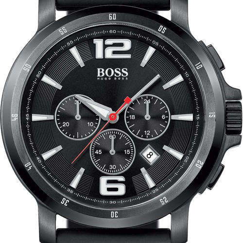 *AWESOME WATCH*Brand New Hugo Boss Mens Chronograph  W/ Box Papers**R5599**