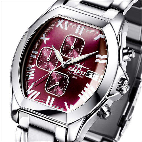 *Firefox Nebukadnezar Stainless Steel Chrono 46mm FACE!!**BE DIFFERENT**VALUE R4999**