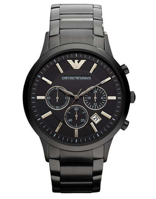 **AWESOME WATCH**Emporio Armani Mens Classic Gun metal watch**R5299**
