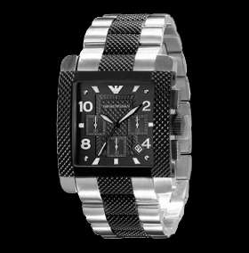 *STYLISH WATCH**Emporio Armani Mens Square Chronograph**R5499**