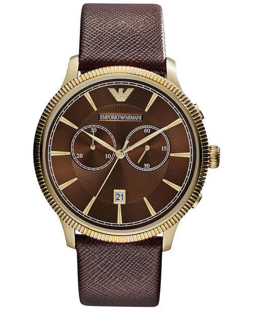 *FIRST BIDDER WINS AUCTION, NEW MODEL*Emporio Armani Mens Classic Chrono watch**R5499.00**