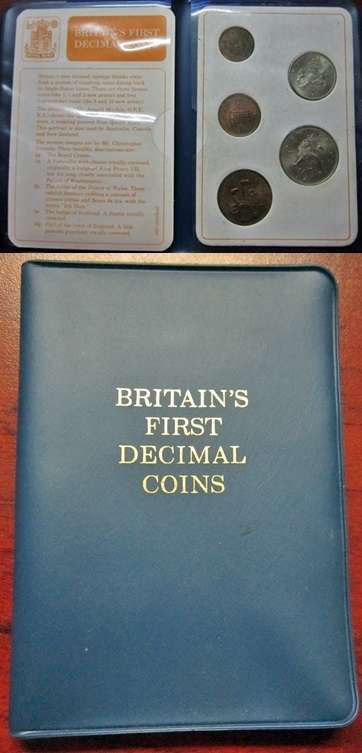 ## Coinage of Great Britain in Blue Booklet ##