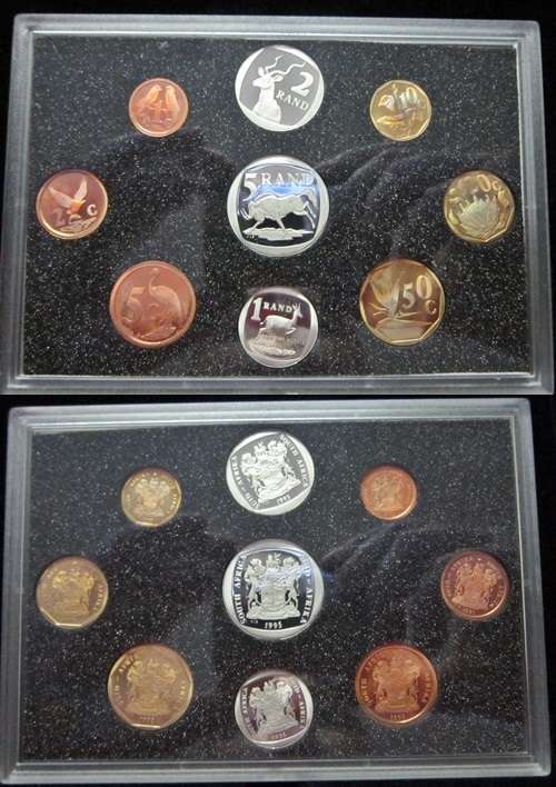## 1995 South Africa Proof Set ##