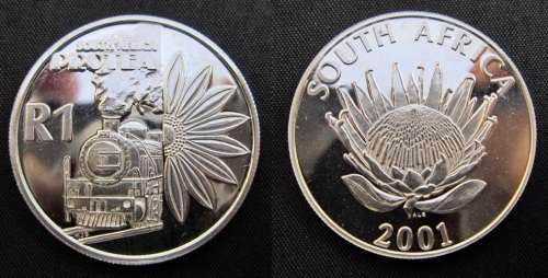 ## 2001 South Africa Silver Protea Tourism R1 ##