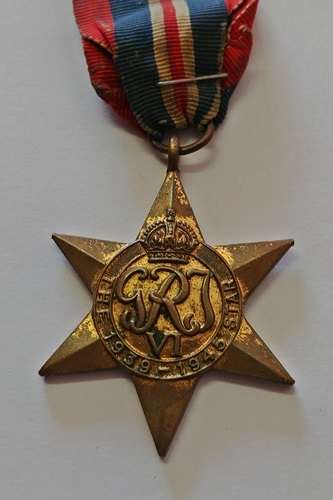 ## WWII 1939-1945 Star ** 116294 L.F. Strange ##