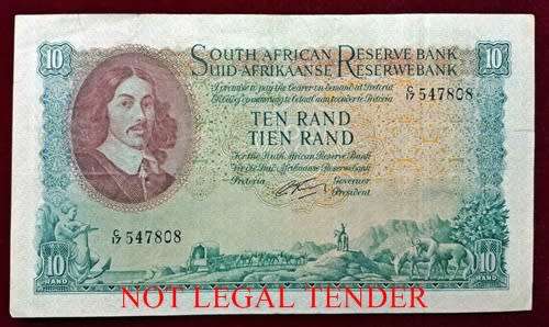 ## G. Rissik 1st Issue R10 Note C17 547808 ##