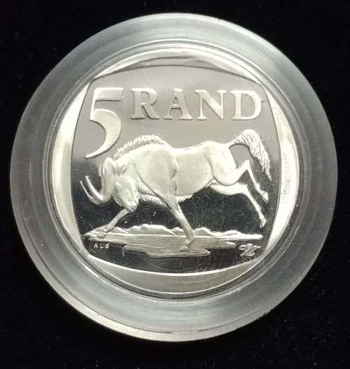 ## Stunning 2001 South Africa Coin World R5 with Original COA ##