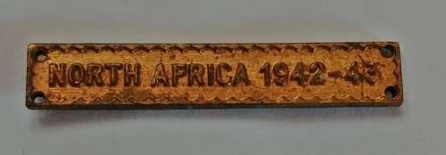 ## WWII North Africa 1942-43 Ribbon Bar ##