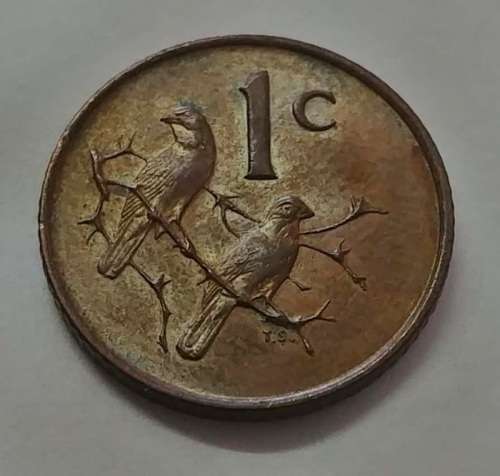 ## Key Date 1965 South Africa English 1 Cent ##
