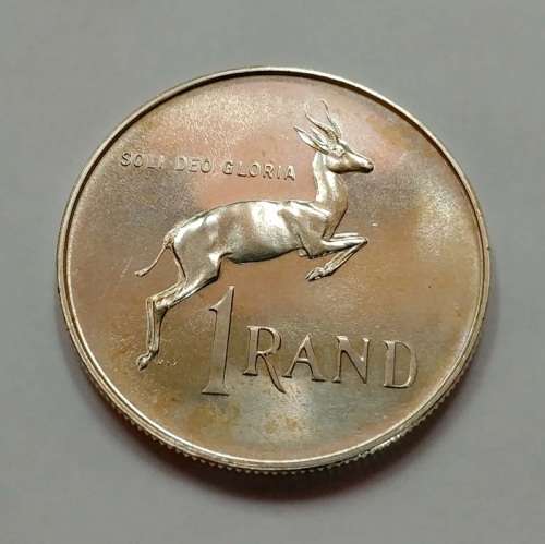 ## Key Date 1965 South Africa Silver English R1 ##