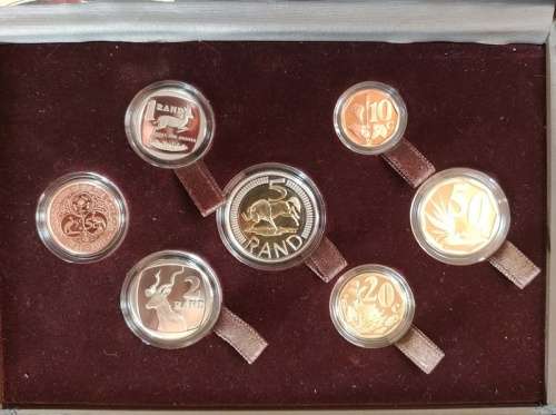 ## 2012 South Africa Proof Set in SAM Box ** Note no COA ##