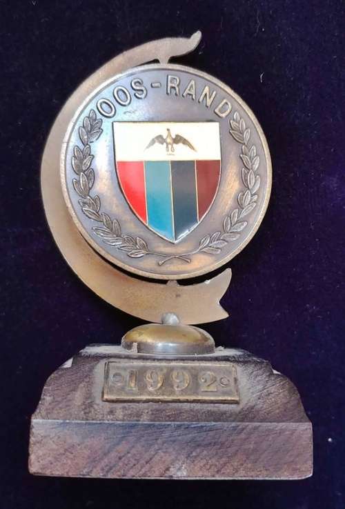 ## Oos Rand/East Rand ** Sentrale Vliegskool Trophy/Medallion ##