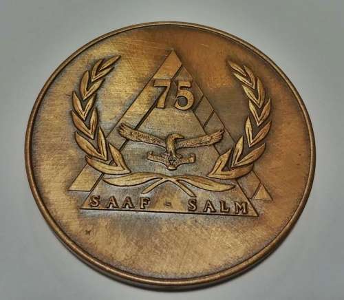 ## SAAF 75th Anniversary Medallion ##
