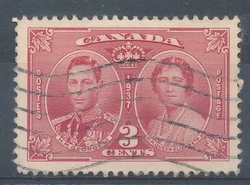 1937 - CANADA CORONATION SET FINE USED